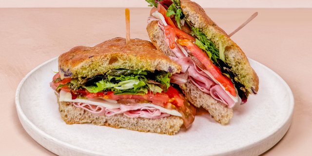 Italian Mortadella Sandwich