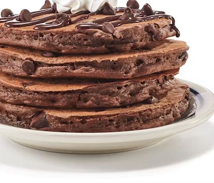 Chocolate Chocolate Chip Pancakes