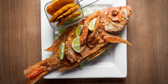 Fried Whole Snapper