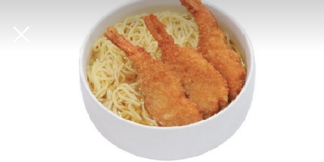 Ramen w/ Fried Shrimp