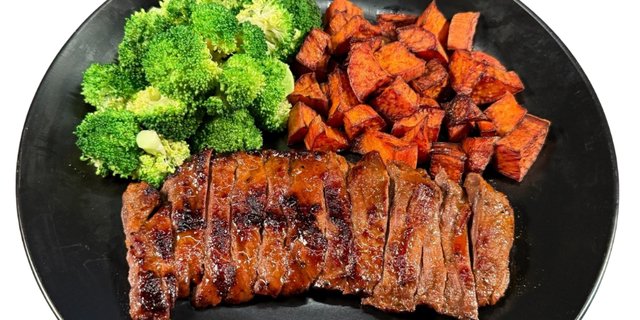Power Protein Steak Plate