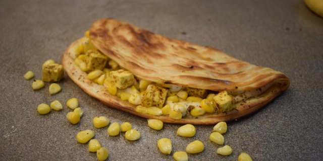Paneer & Corn Taco