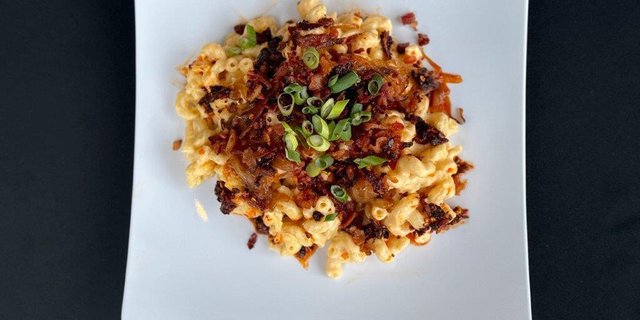 Chili Crisp & Bacon Mac & Cheese