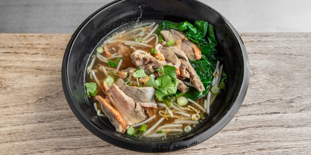 Roasted Duck Noodle Soup