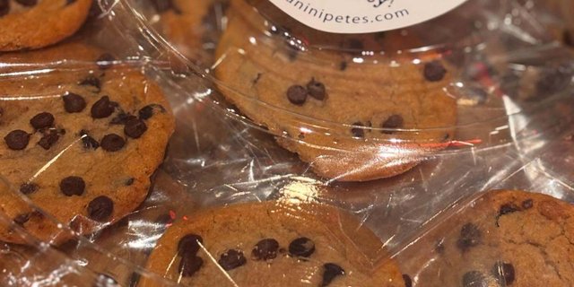 Panini Pete's Famous Mini Chocolate Chip Cookie Tray
