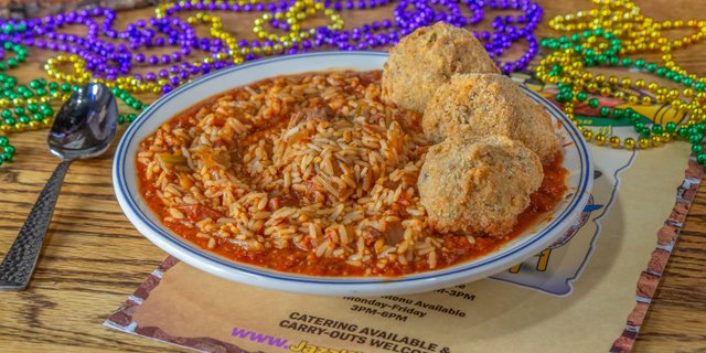 Boudin Balls w/ Jambalaya