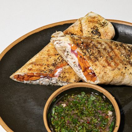 Chimichurri Charcoal Chicken Wrap