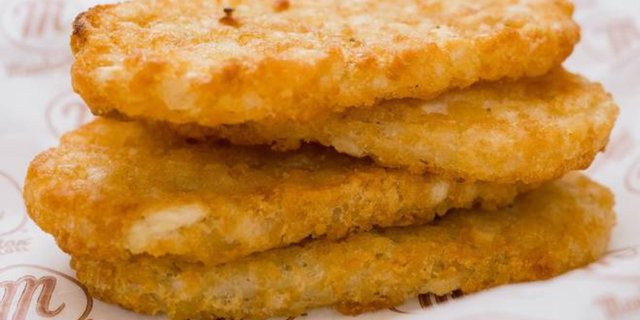 Hash Brown Patties Tray