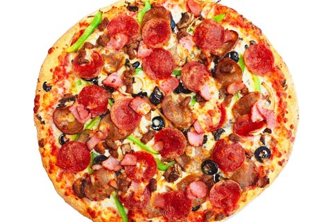 Cauliflower-Crust Supreme Italiano Pizza