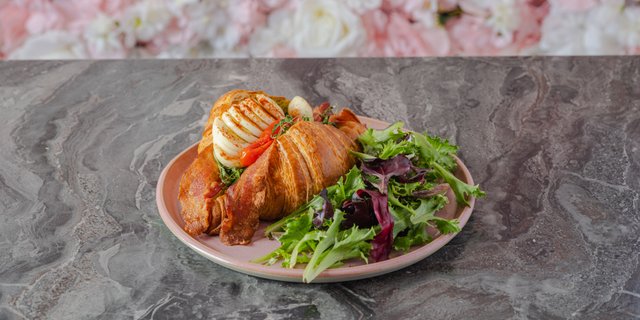Velvet Croissant Sandwich