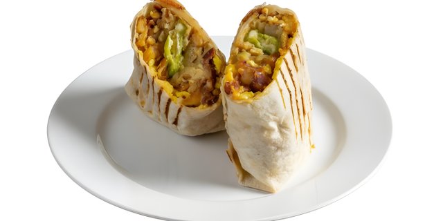 Popper Breakfast Burrito