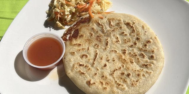 Pork & Cheese Corn Pupusas