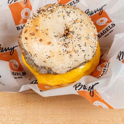 Farmer's Egg & Cheese Bagel Sandwich
