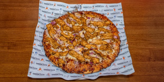 Tandoori BBQ Chicken Pizza