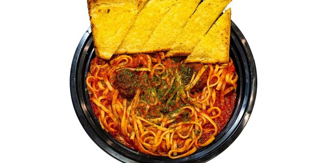 Spaghetti w/ Vegan Meatballs