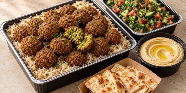 Falafel Vegetarian Lunch