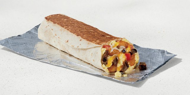 Steak Grande Toasted Breakfast Burrito