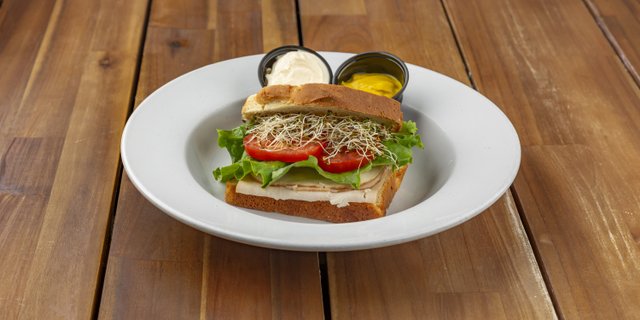 Turkey & Sprout Sandwich