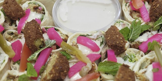 Falafel Wrap Combo