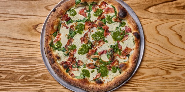 Pig & Pesto Pizza
