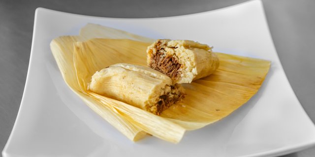Chicken Mole Tamale
