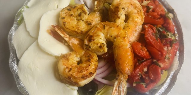 Grilled Shrimp Salad