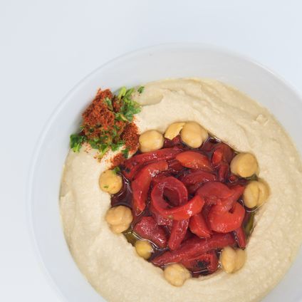 Roasted Red Pepper Hummus