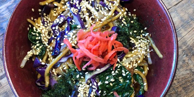Mushroom Yakisoba
