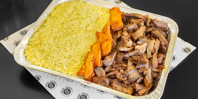 Beef w/ Rice Tray