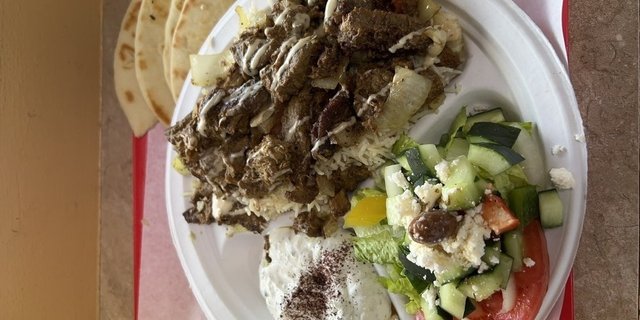 Lamb Shawarma Plate
