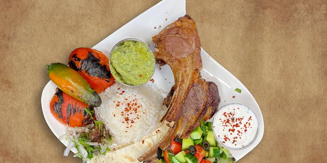 Lamb Chop Plate