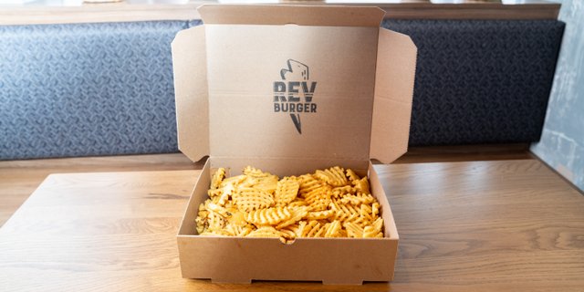 Waffle Fry Box