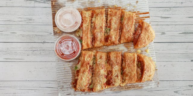Italian Roll Pizza