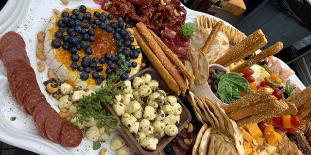 Buffet-Style Charcuterie Board