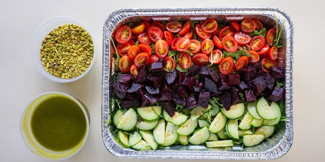 Egyptian Grain & Greens Salad