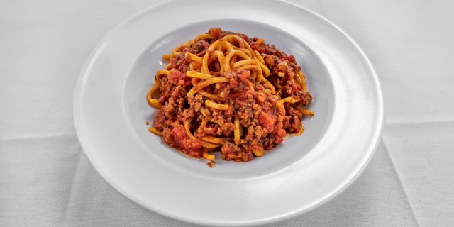 Spaghetti alla Chitarra Bolognese