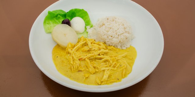 Aji de Gallina Tray