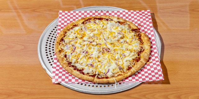 BBQ Chicken Thin Crust Pizza