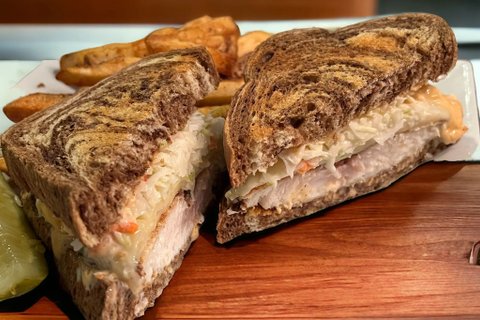 Georgia’s Turkey Reuben Sandwich