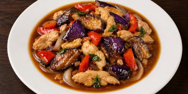 Thai Eggplant Basil