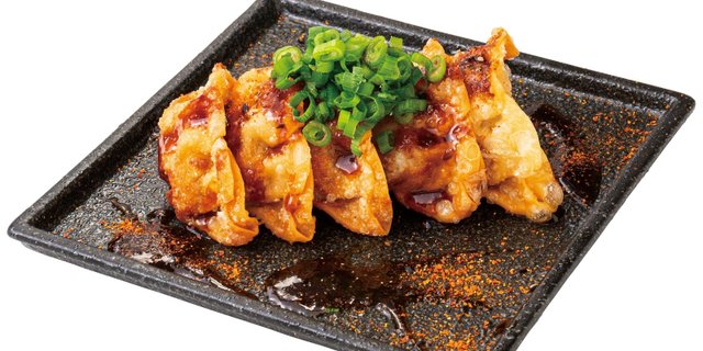 Deep-Fried Spicy Teriyaki Gyoza