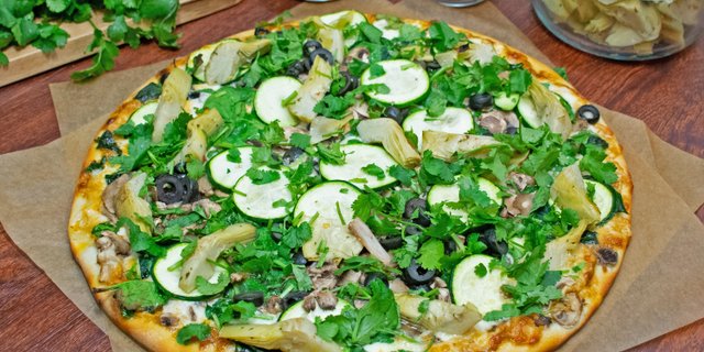 Veggie Gourmet Pizza