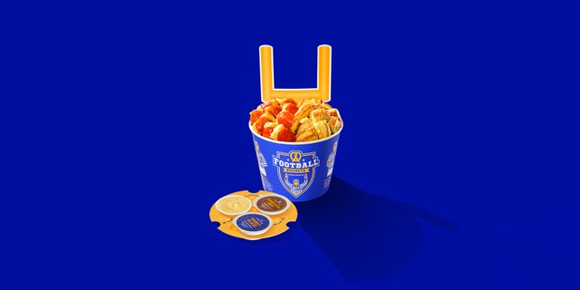 Savory Football Bucket