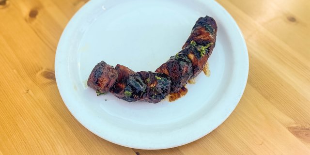 Grilled Andouille Sausage