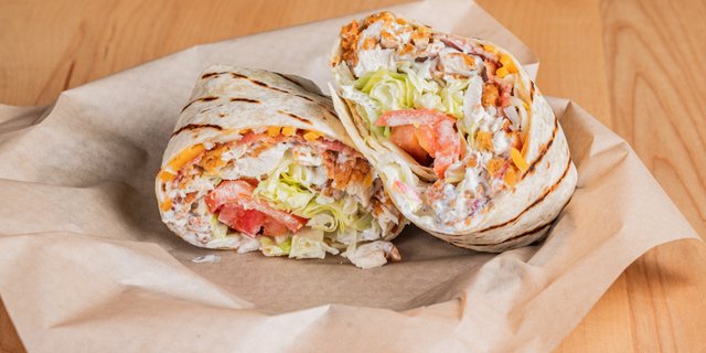 Chicken-Bacon-Ranch Wrap