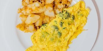 Broccoli & Cheese Omelette