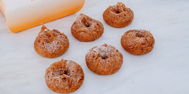 Lace Batter Taro Mochi Donut (Dozen)