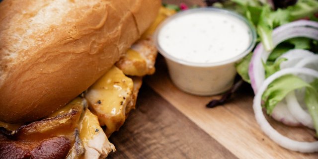 Chicken Bacon Ranch Sandwich