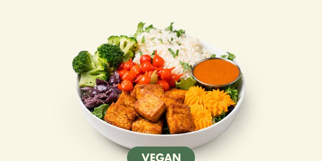 Tofu & Sweet Potato Bowl