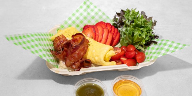 Eggs-Bacon & Waffle